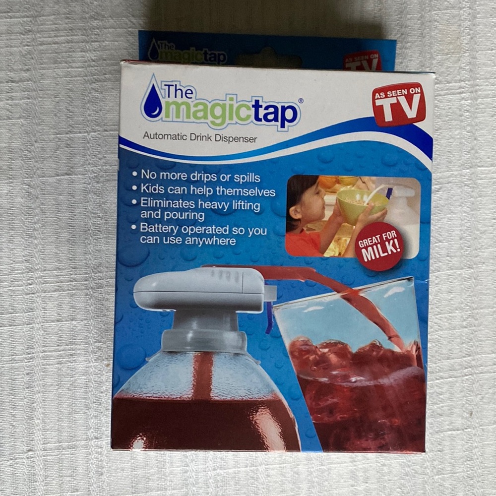 NWOT - The MagicTap - Automatic Drink Dispenser